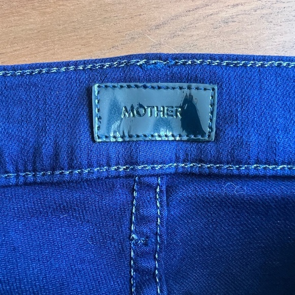 MOTHER The Breaker Crop So Far Gone Eclipse Jeans in Blue Size 29 - Picture 6 of 6